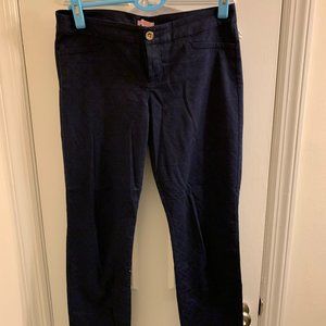 Lilly Pulitzer Pants - Navy, Size Six